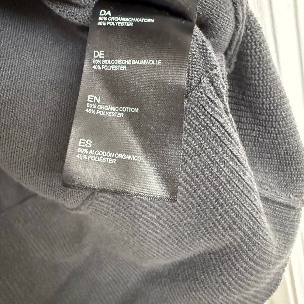 Kuhl Geneva Long Open Front Cardigan Dark Gray Sz M Casual Comfort Minimalist - Picture 5 of 8